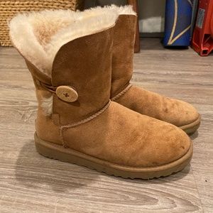 Ugg button boots size 6